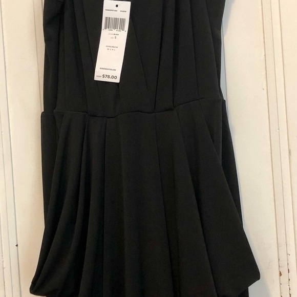 BCBGeneration Della Women’s Sleeveless Draped Midi Dress with Front Pockets - Picture 7 of 8